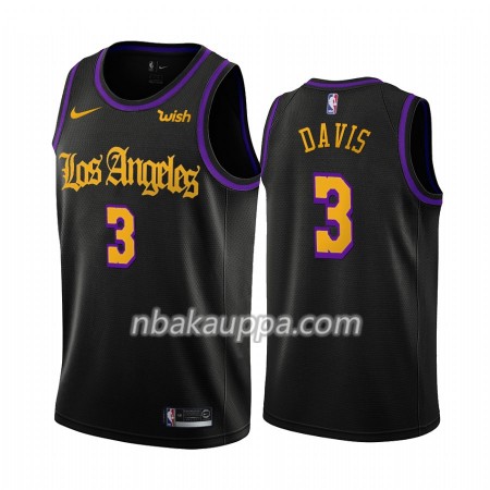 Los Angeles Lakers Anthony Davis 3 Nike 2019-2020 City Creative Pelipaidat Swingman - Miesten